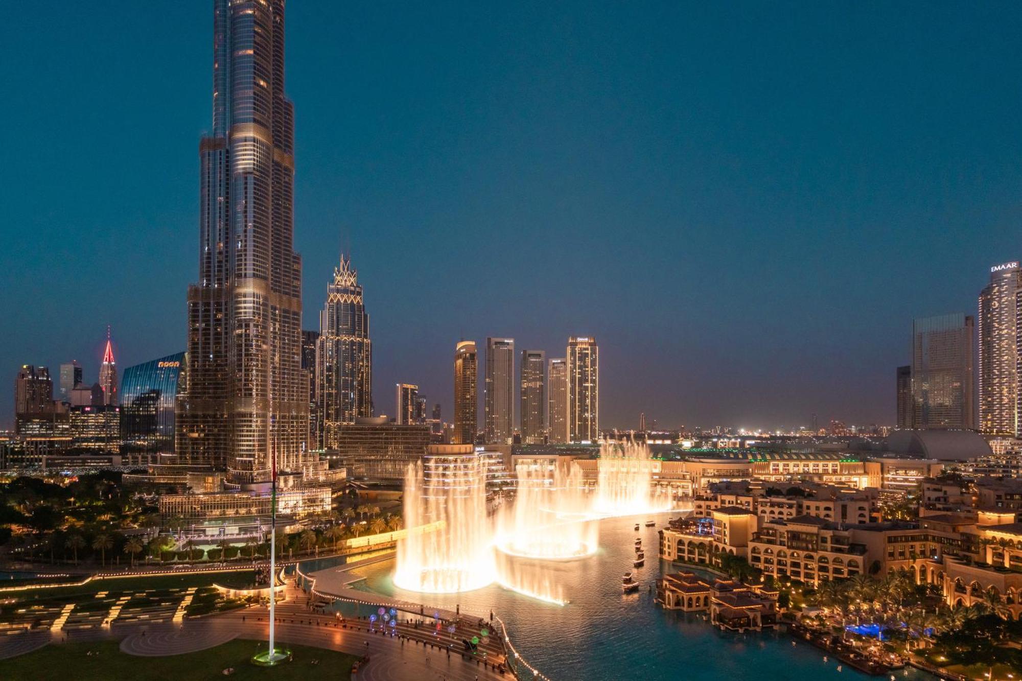 Elite Royal Apartment - T3 - Full Burj Khalifa & Fountain View Dubái Exterior foto